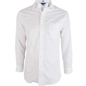 Long Sleeve Tommy Hilfiger White Button Up XL